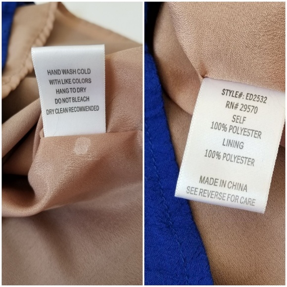 Everly Women's Blue Dress Long Sleeve, Size Small - Picture 7 of 8